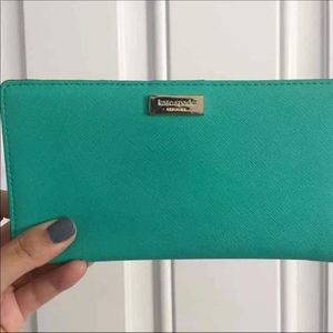 Kate Spade turquoise wallet